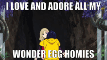 Wonder Egg Tuesday Wonder Egg Homies GIF - Wonder Egg Tuesday Wonder Egg Homies Wonder Egg GIFs