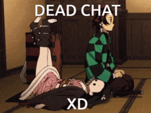 Nezuko Dead Chat Xd GIF - Nezuko Dead Chat Xd Demon Slayer GIFs
