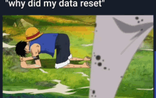 Data Reset One Piece GIF - Data Reset One Piece Crying GIFs