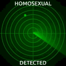 Radar Homosexual Detected GIF - Radar Homosexual Detected Gay Radar GIFs