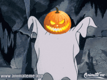 halloween pumpkin jackolantern ghost animateme