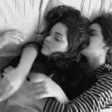 Lesbian Cuddling GIF