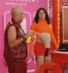 Deja Skye Hair Spray GIF
