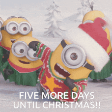 Christmas 5 More Days Until GIF - Christmas 5 More Days Until GIFs