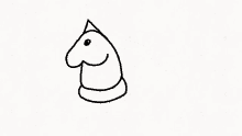 a black and white drawing of a cartoon character with long arms and a hat .