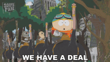 We Have A Deal Eric Cartman GIF - We Have A Deal Eric Cartman South Park GIFs