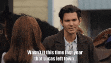 Wcth Hearties Nathan Elizabeth Natebeth Seasonnine Wasnt It Last Year Lucas Left Town GIF - Wcth Hearties Nathan Elizabeth Natebeth Seasonnine Wasnt It Last Year Lucas Left Town And You Went Running After Him GIFs