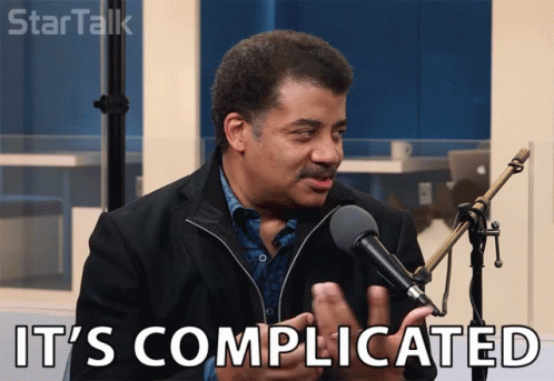 Neil deGrasse Tyson knows that it's complicated.  Does whoever is asking you to simplify it get that?