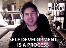 Self Development Is A Process Scott Barry Kaufman GIF - Self Development Is A Process Scott Barry Kaufman Big Think GIFs