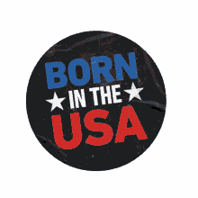 born in the usa red white blue patriotic 4th of july july4th