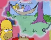 Simpsons Hammock GIF - Simpsons Hammock Homer GIFs