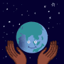 Happy Earth Day Hands Holding Earth GIF - Happy Earth Day Earth Day Happy Earth GIFs