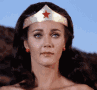 Wonder Woman Shaking Head GIF - Wonder Woman Shaking Head Lynda Carter GIFs