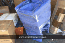 interstate moving companies warehouse boxes