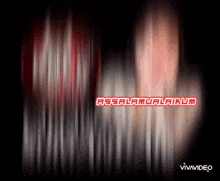 a blurred image with the words assalamualaikum in red
