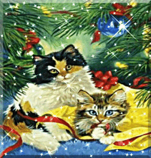 Christmas Holiday GIF - Christmas Holiday Kitty GIFs