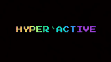 Atom The Anarchist Hyper Active GIF - Atom The Anarchist Hyper Active Colorful GIFs