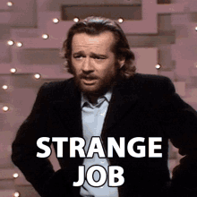 Strange Job George Carlin GIF
