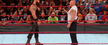 Braun Strowman Stare Down GIF - Braun Strowman Stare Down Brock Lesnar GIFs