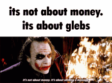Its About Sending A Message Glebs GIF - Its About Sending A Message Glebs Joker GIFs