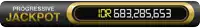 a button that says progressive jackpot in yellow