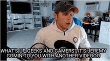 Jeremy Geeks And Gamers GIF - Jeremy Geeks And Gamers Whats Up Geeks And Gamers GIFs