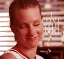 Glee Brittany Pierce GIF - Glee Brittany Pierce I Love You Too GIFs