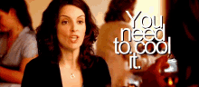You Need To Cool It. GIF - Stop Tina Fey Cool It GIFs