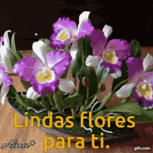 Lindas Flores Para Ti GIF - Lindas Flores Para Ti Beautiful Flowers GIFs