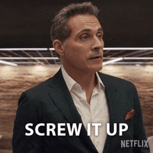 Screw It Up Roger Salas GIF - Screw It Up Roger Salas Rufus Sewell GIFs