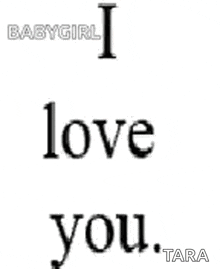 Text I Love You GIF