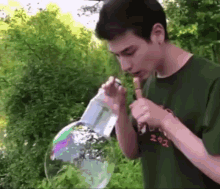 Bubble Purple Bubble GIF - Bubble Purple Bubble Soap Bubble GIFs