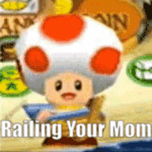 Mario Toad GIF - Mario Toad Mario Party GIFs