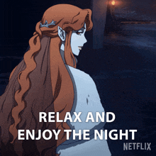 Relax And Enjoy The Night Lenore GIF - Relax And Enjoy The Night Lenore Castlevania GIFs