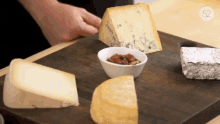 blue cheese cheddar cheese ricotta machego gruyere cheese