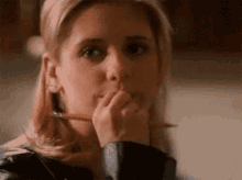 Lips Are Sealed GIF - Buffy The Vampire Slayer Secret Sealed GIFs