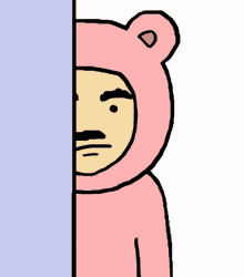 pink bear bear pakbear what is happening hide