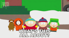 whats this all about kyle broflovski south park whats with all the ruckus whats with all the commotion