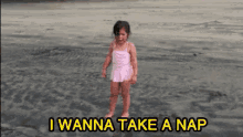 1. They’ll Stop What They’re Doing To Take A Nap. Doesn’t Matter Where They Are. GIF - Kid Cry Beach GIFs