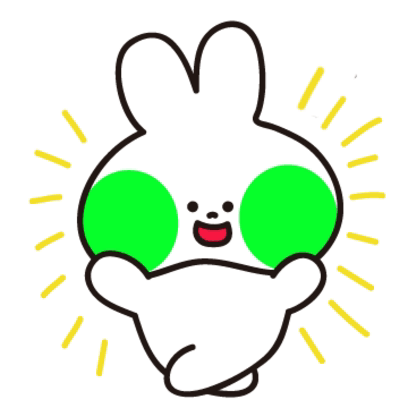 Fluorescent White Sticker - Fluorescent White Rabbit - Discover & Share ...