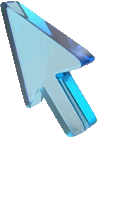 a blue arrow pointing to the right is against a white background