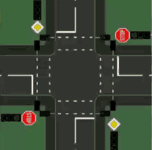 Stop Traffic Lights GIF