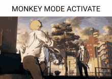 Anime Chainsaw Man GIF - Anime Chainsaw Man Monkey Mode GIFs