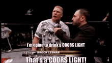 Brock Lesnar Coors GIF - Brock Lesnar Lesnar Coors GIFs