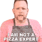 I Am Not A Pizza Expert Matthew Hussey Sticker - I Am Not A Pizza Expert Matthew Hussey The Hungry Hussey Stickers