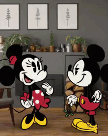 Mickey Mouse Kiss GIF - Mickey Mouse Kiss Valentine Day GIFs
