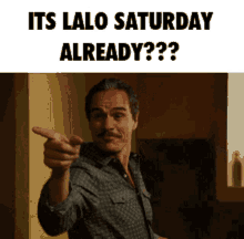 Lalo Salamanca Saturday GIF - Lalo Salamanca Saturday Better Call Saul GIFs