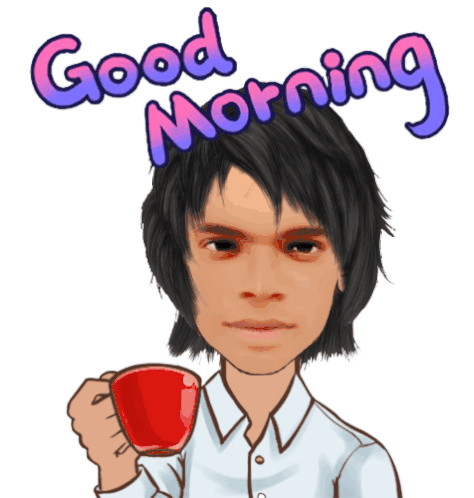 Good Morning Very Good Morning Sticker - Good Morning Very Good Morning Santosh Dawar Stickers