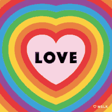 Pride Month Love Is Love GIF - Pride Month Love Is Love Heart GIFs