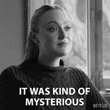 It Was Kind Of Mysterious To Be Honest Marge Sherwood GIF - It Was Kind Of Mysterious To Be Honest Marge Sherwood Ripley GIFs